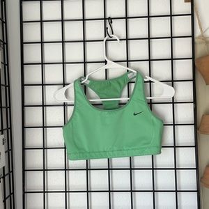 Medium Green Nike Sports Bra